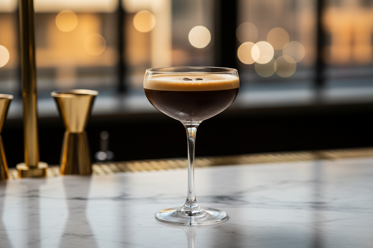 Luxury espresso martini